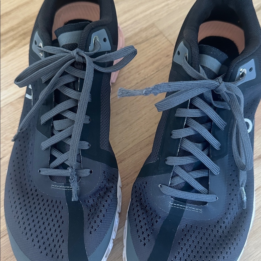 On Cloud Cloudflow Classic Womens Running  Sneakers Shoes Sz 9.5 Rock Rose - Picture 12 of 12